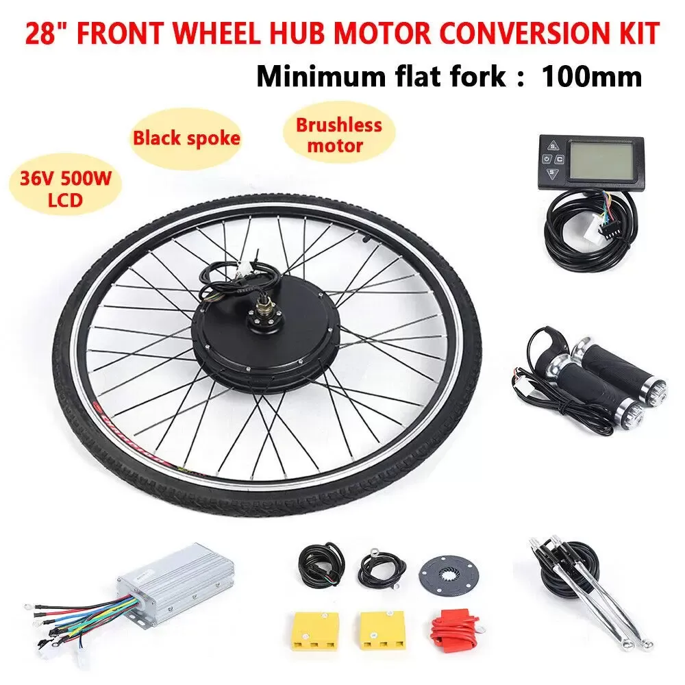 Kit de conversión de bicicleta eléctrica de 28