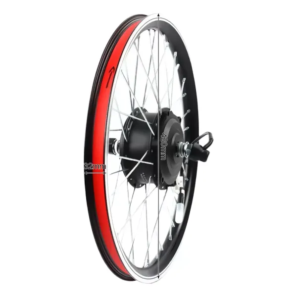Rueda eléctrica de 20 pulgadas, con buje de motor para bicicleta eléctrica, kit de conversión Rueda eléctrica de 20 pulgadas, con buje de motor para bicicleta eléctrica, kit de conversión