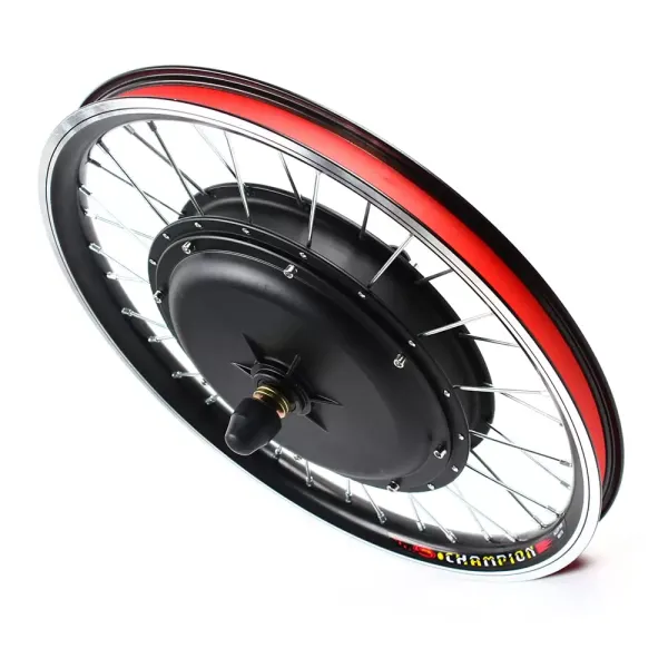 Kit de rueda delantera para bicicleta eléctrica de 20 pulgadas, 48 V, 1000 W, motor sin dientes, motor de buje para rueda delantera