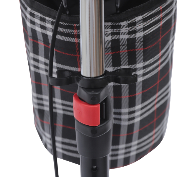 Patinete plegable de 91 – 106 cm de altura regulable, con freno, hasta 118 kg, con timbre y soporte, para adultos y niños