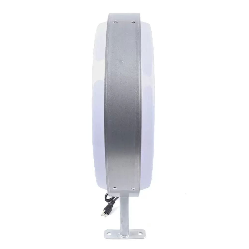 Publicidad de luz LED, doble cara, impermeable, letrero luminoso, 50 cm