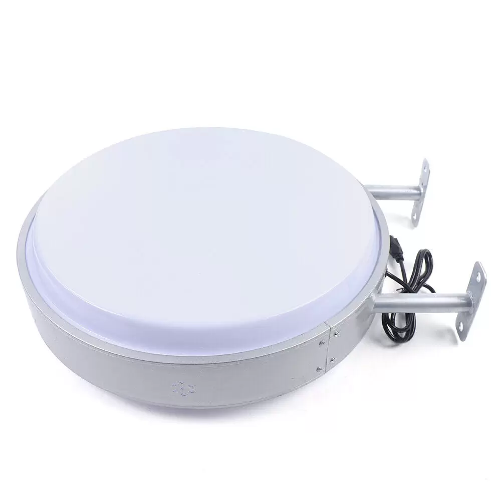 Publicidad de luz LED, doble cara, impermeable, letrero luminoso, 50 cm