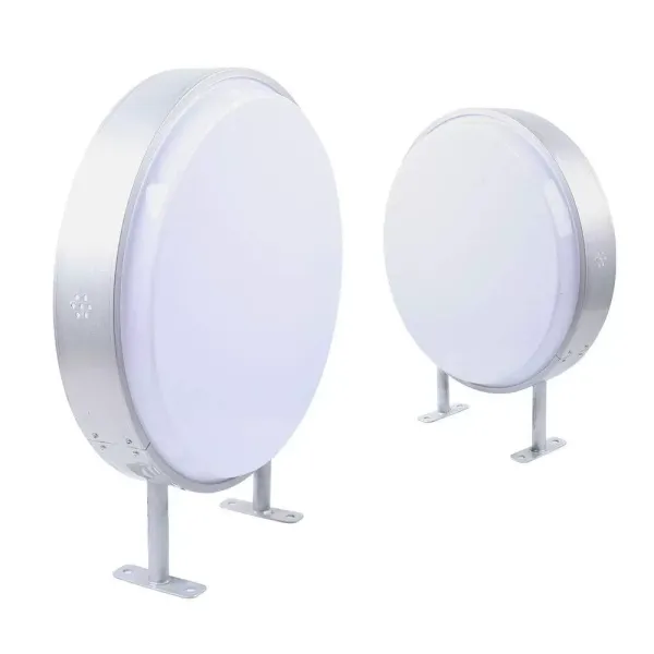 Publicidad de luz LED, doble cara, impermeable, letrero luminoso, 50 cm