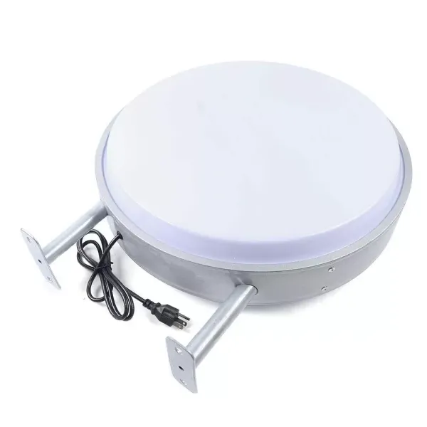 Publicidad de luz LED, doble cara, impermeable, letrero luminoso, 50 cm