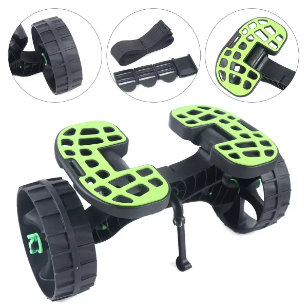 Kayak canoa inflable de transporte carretillas carros de barco, ancho ajustable para surf, camión de barco, tamaño ajustable