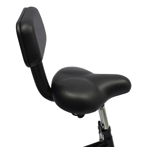 Triciclo para adultos de 24 pulgadas, 3 ruedas, 6 velocidades, bicicleta con cesta, color negro Triciclo para adultos de 24 pulgadas, 3 ruedas, 6 velocidades, bicicleta con cesta, color negro