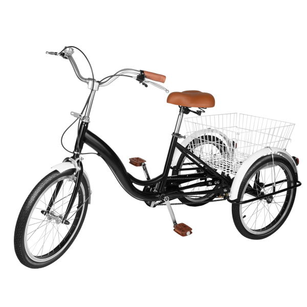 CNCEST Triciclo para Adultos- Bicicleta de 3 Ruedas de 20