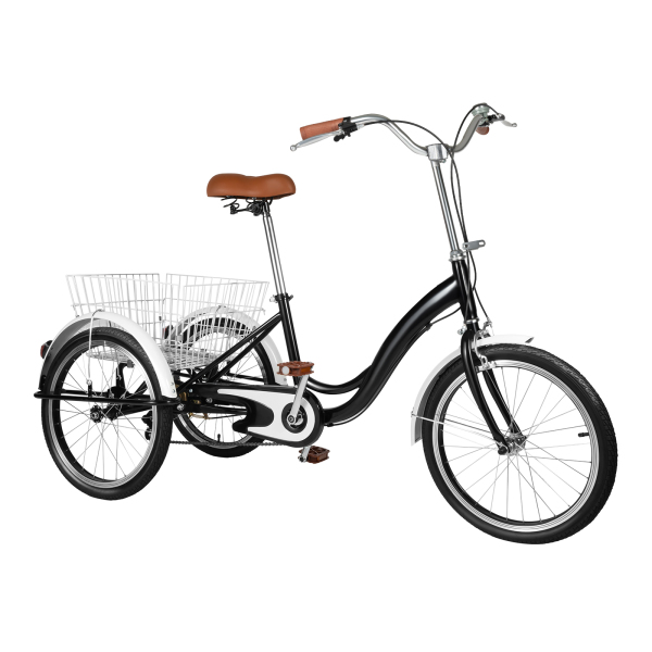 CNCEST Triciclo para Adultos- Bicicleta de 3 Ruedas de 20 CNCEST Triciclo para Adultos- Bicicleta de 3 Ruedas de 20