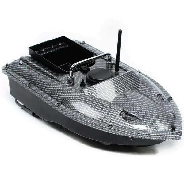 RC 500 m Negro Mando a distancia Inalámbrico Pescado Cebo Barco Localizador de Pescado