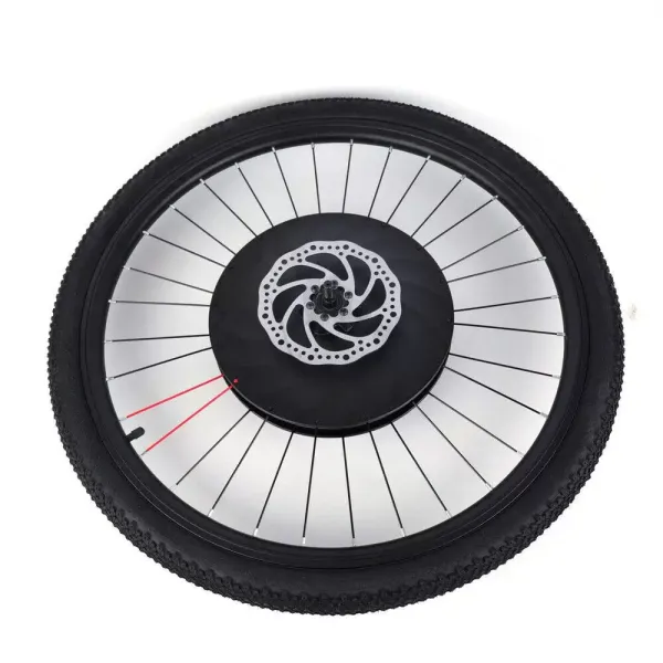 CNCEST Kit de conversión para bicicleta eléctrica, 36 V, 240 W, bicicleta eléctrica, rueda delantera y motor