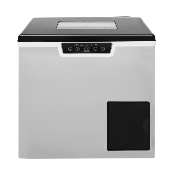 150-180W Máquina para hacer hielo picado y cubitos de hielo, Pantalla LCD, 12-22 min/32 piezas de hielo, Hielo cuadrado, 37,5 x 39,5 x 42 cm 150-180W Máquina para hacer hielo picado y cubitos de hielo, Pantalla LCD, 12-22 min/32 piezas de hielo, Hielo cuadrado, 37,5 x 39,5 x 42 cm