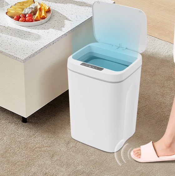 Contenedor con sensor inteligente de 16L, contenedor con sensor automático