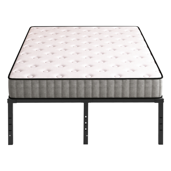 Marco de cama de plataforma, marco de cama alto, marco de cama de plataforma alta para dormitorios, habitaciones de invitados, dormitorios - Modelo plegable doble COMPLETO Marco de cama de plataforma, marco de cama alto, marco de cama de plataforma alta para dormitorios, habitaciones de invitados, dormitorios - Modelo plegable doble COMPLETO