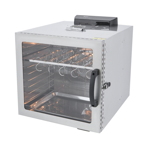 Deshidratador de Alimentos, Gabinete de Secado, Deshidratador de Alimentos de Acero Inoxidable para Filetes de Res, Salchichas y Cecina