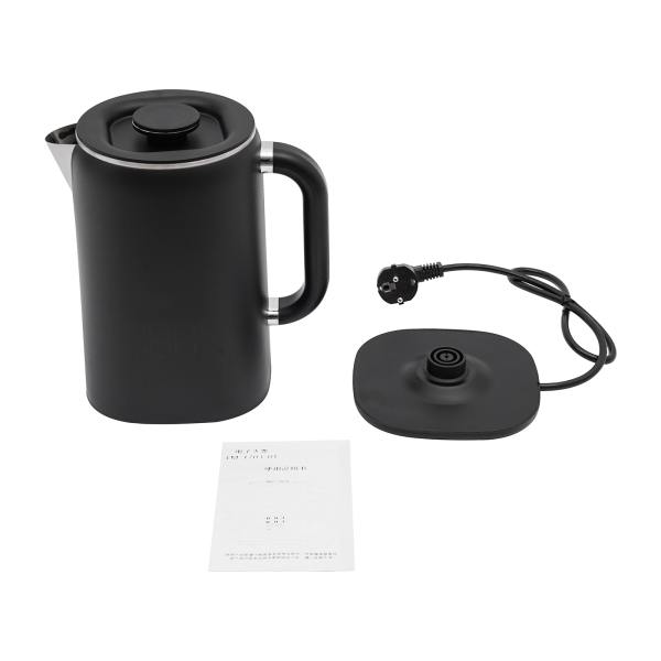 Hervidor eléctrico, Hervidor eléctrico para hervir agua, Capacidad: 1.7L, 1500W, 21*14.5*23cm, Negro Hervidor eléctrico, Hervidor eléctrico para hervir agua, Capacidad: 1.7L, 1500W, 21*14.5*23cm, Negro