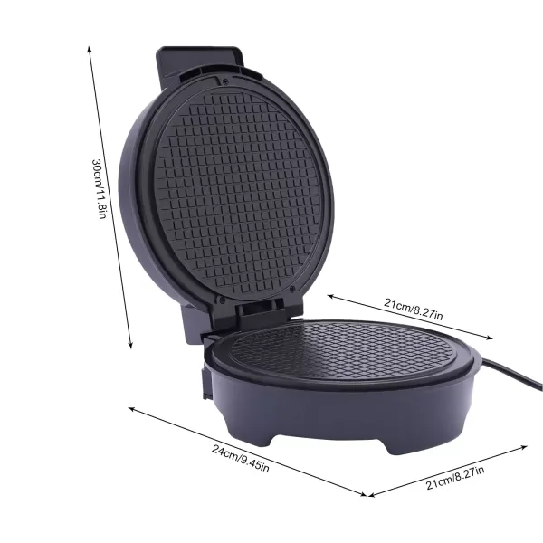 1200W gofrera automática para gofres de hielo, hierro para gofres de hielo, placas antiadherentes, postre, molde para cubitos de hielo 1200W gofrera automática para gofres de hielo, hierro para gofres de hielo, placas antiadherentes, postre, molde para cubitos de hielo