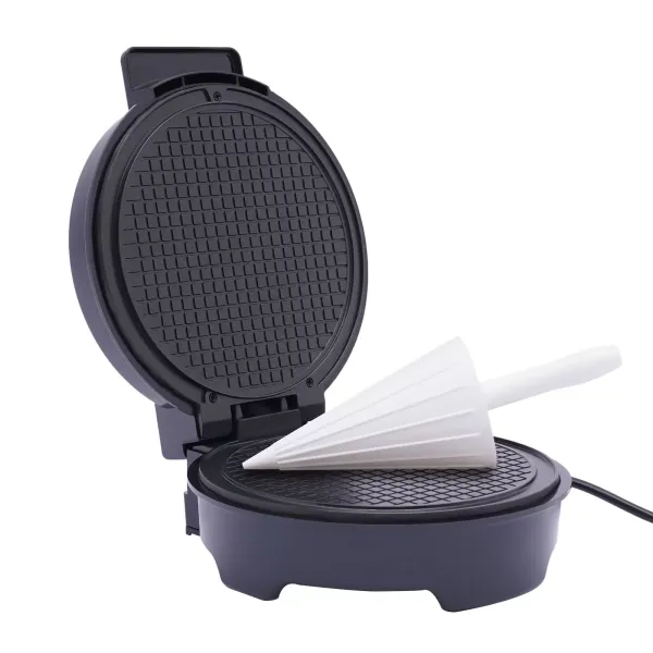 1200W gofrera automática para gofres de hielo, hierro para gofres de hielo, placas antiadherentes, postre, molde para cubitos de hielo 1200W gofrera automática para gofres de hielo, hierro para gofres de hielo, placas antiadherentes, postre, molde para cubitos de hielo