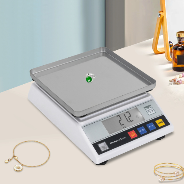 Balanza analítica de alta precisión, Balanza electrónica digital industrial de precisión con función de recuento y tara