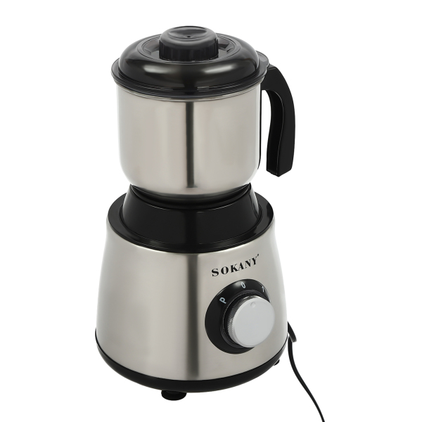 Molinillo de café eléctrico, Molinillo de café eléctrico de 500 W, 500W, 50000r/min, Capacidad: 800g, 17*29cm