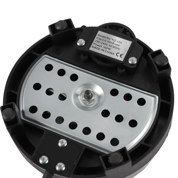 Miniestufa eléctrica de una sola placa calefactora de 500 W para 3 tazas (Cafetera de espresso) Miniestufa eléctrica de una sola placa calefactora de 500 W para 3 tazas (Cafetera de espresso)