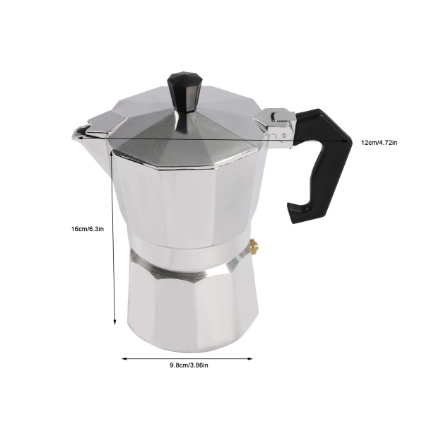 Miniestufa eléctrica de una sola placa calefactora de 500 W para 3 tazas (Cafetera de espresso) Miniestufa eléctrica de una sola placa calefactora de 500 W para 3 tazas (Cafetera de espresso)