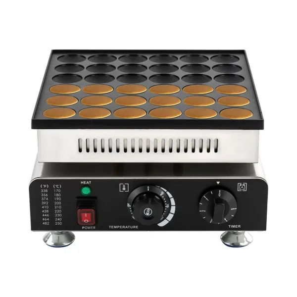 900W Mini máquina para hacer panqueques, 50-300℃, máquina para hacer panqueques de 36 orificios, máquina para hacer gofres eléctrica, 33 * 32 * 20cm 900W Mini máquina para hacer panqueques, 50-300℃, máquina para hacer panqueques de 36 orificios, máquina para hacer gofres eléctrica, 33 * 32 * 20cm