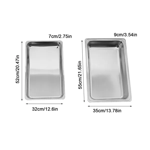 Calentador de alimentos de acero inoxidable con tapa y marco plegable, 9 l, ideal para restaurantes, cafeterías, hoteles, bodas, fiestas Calentador de alimentos de acero inoxidable con tapa y marco plegable, 9 l, ideal para restaurantes, cafeterías, hoteles, bodas, fiestas