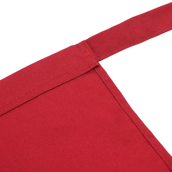 Delantal profesional de alta calidad para mujer y hombre - delantal de cocina, rojo