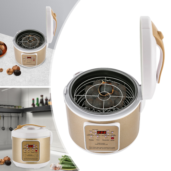 6L Fermentador de ajo negro, Caja de fermentación inteligente automática, Máquina de fermentación de ajo negro