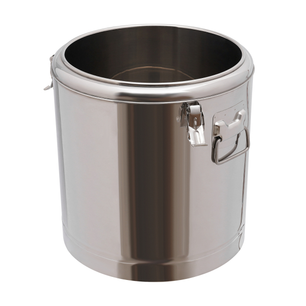 Calentador de alimentos de acero inoxidable con tapa, cubo aislado de 32L, para todo tipo de fiestas, 36.5*45.5cm, Plata Calentador de alimentos de acero inoxidable con tapa, cubo aislado de 32L, para todo tipo de fiestas, 36.5*45.5cm, Plata