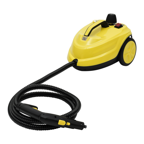 Limpiador a vapor multiusos limpiador a vapor de alta presión portátil de mano amarillo Limpiador a vapor multiusos limpiador a vapor de alta presión portátil de mano amarillo
