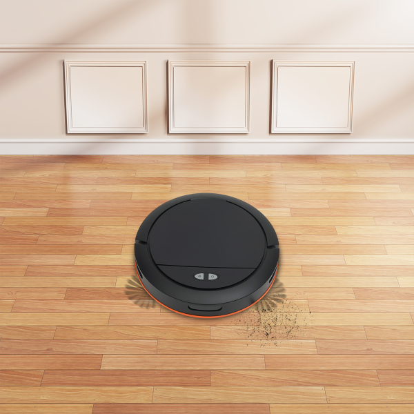 Barrer, aspirar y trapear Robot de barrido inteligente 3 en 1 Potencia de succión de 2,7 KPA - negro Barrer, aspirar y trapear Robot de barrido inteligente 3 en 1 Potencia de succión de 2,7 KPA - negro