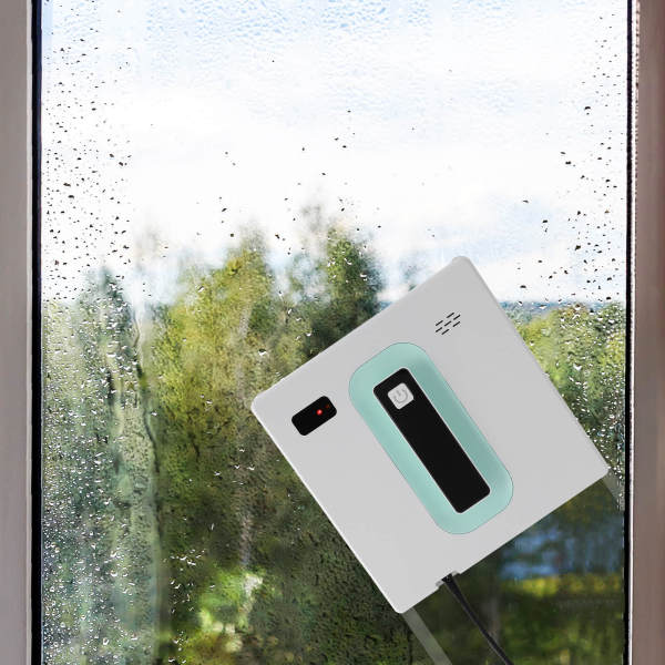 Aspiradora Automática de Ventanas, Robot Limpiador de Ventanas, Máquina Limpiadora de Ventanas, Blanco + Verde Aspiradora Automática de Ventanas, Robot Limpiador de Ventanas, Máquina Limpiadora de Ventanas, Blanco + Verde