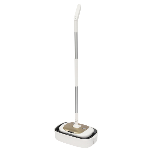 Mopa eléctrica con cubo de limpieza, Mopa eléctrica sin cable para limpieza de suelos, 40W, Alrededor de 150rpm, Dorado Mopa eléctrica con cubo de limpieza, Mopa eléctrica sin cable para limpieza de suelos, 40W, Alrededor de 150rpm, Dorado