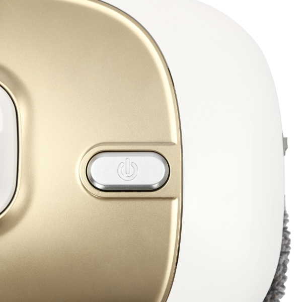 Mopa eléctrica con cubo de limpieza, Mopa eléctrica sin cable para limpieza de suelos, 40W, Alrededor de 150rpm, Dorado