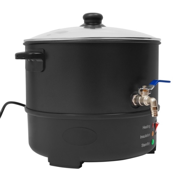 Crisol de cera tipo E 8L, máquina para derretir cera de acero inoxidable de gran capacidad