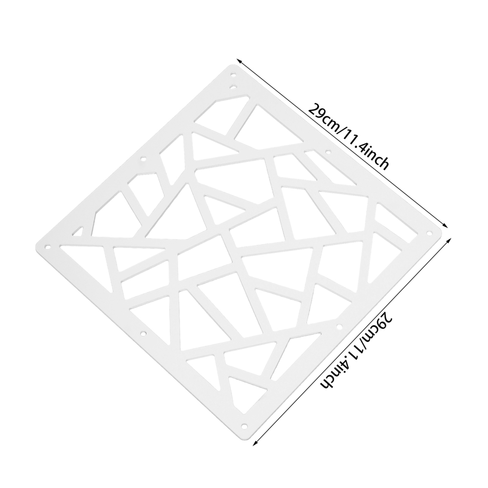 24 divisores de ambientes colgantes de 29 x 29 cm, paneles de pantalla de pared decorativos, paneles de pantalla de diseño hueco
