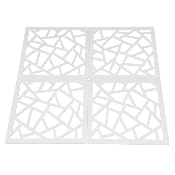 24 divisores de ambientes colgantes de 29 x 29 cm, paneles de pantalla de pared decorativos, paneles de pantalla de diseño hueco 24 divisores de ambientes colgantes de 29 x 29 cm, paneles de pantalla de pared decorativos, paneles de pantalla de diseño hueco