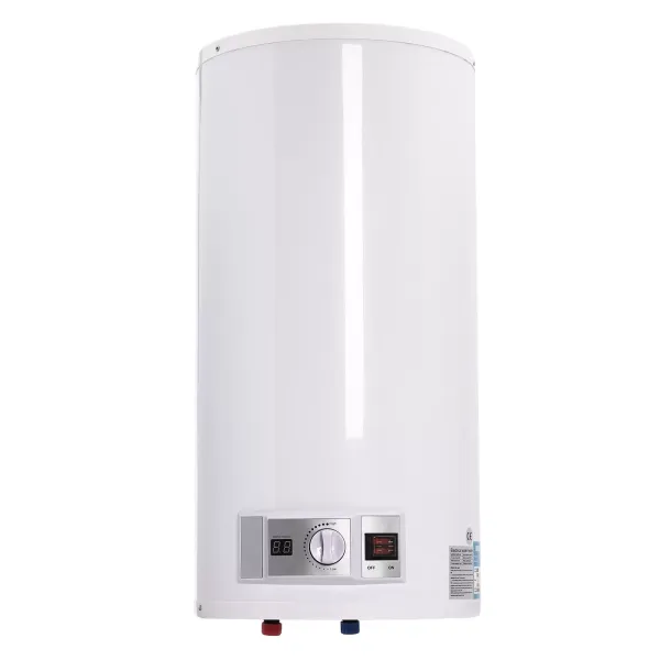 CNCEST Calentador de agua eléctrico, 50 L, calentador de agua eléctrico para colgar en la pared, con set de ducha, 30-75 °C, 2 kW