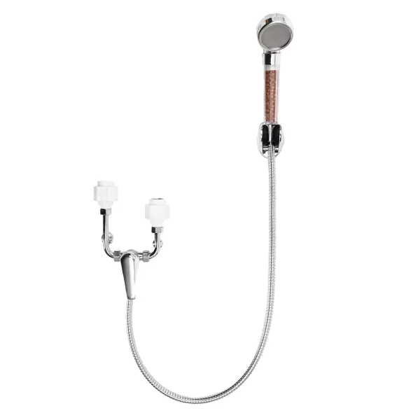CNCEST Calentador de agua eléctrico, 50 L, calentador de agua eléctrico para colgar en la pared, con set de ducha, 30-75 °C, 2 kW
