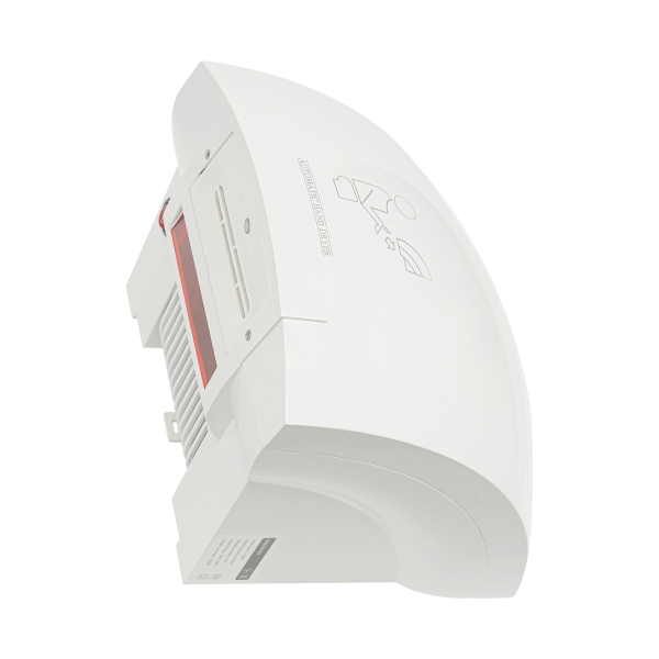 Secador de manos eléctrico, secador de manos de aire compacto comercial, secador de manos automático - Blanco