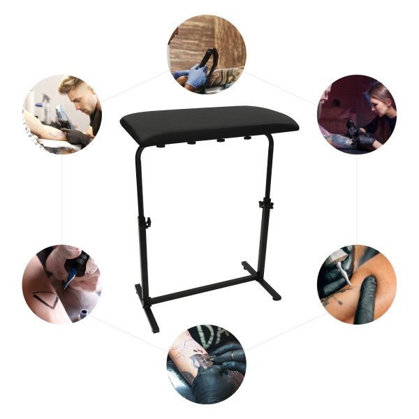 Soporte para reposabrazos, soporte para reposabrazos, soporte para muñecas para piernas y reposabrazos, Negro Soporte para reposabrazos, soporte para reposabrazos, soporte para muñecas para piernas y reposabrazos, Negro