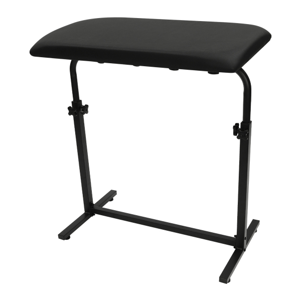 Soporte para reposabrazos, soporte para reposabrazos, soporte para muñecas para piernas y reposabrazos, Negro