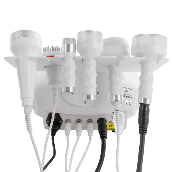 Masajeador 6 en 1 80 K RF por ultrasonido, anticelulitis, quemador, máquina de 220 V
