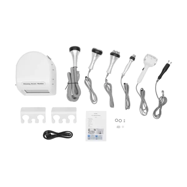 CNCEST Máquina de Belleza de Adelgazamiento RF- 6 en 1- 40 K, dispositivo fino de cuerpo de gran máquina de cavitación ultrasónica multipolar