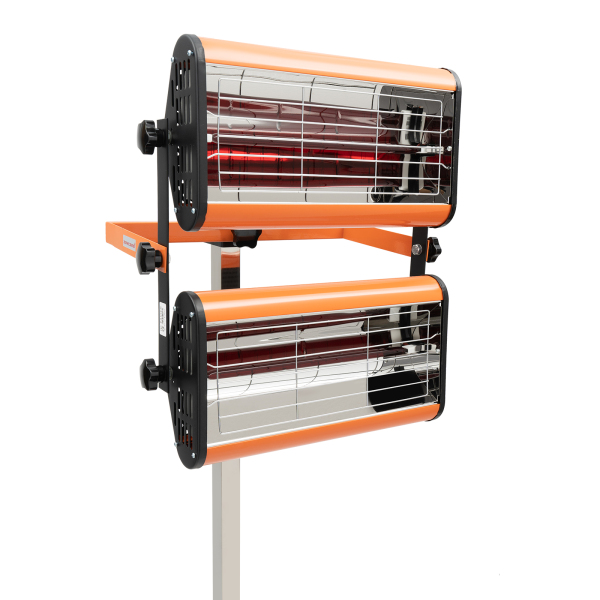 CNCEST 2 x 1000W emisores IR Secador de pintura IR Calentador infrarrojo CNCEST 2 x 1000W emisores IR Secador de pintura IR Calentador infrarrojo