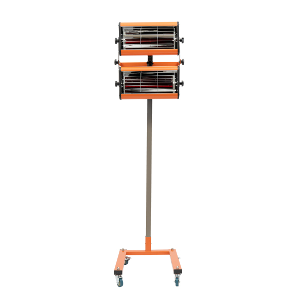CNCEST 2 x 1000W emisores IR Secador de pintura IR Calentador infrarrojo
