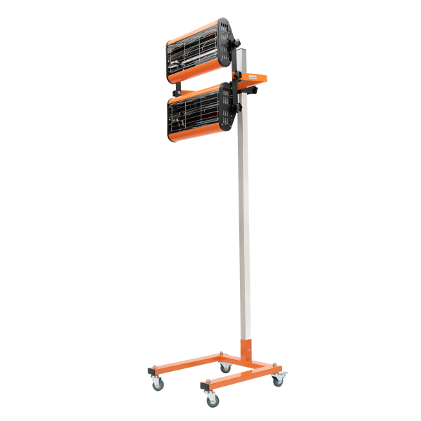 CNCEST 2 x 1000W emisores IR Secador de pintura IR Calentador infrarrojo
