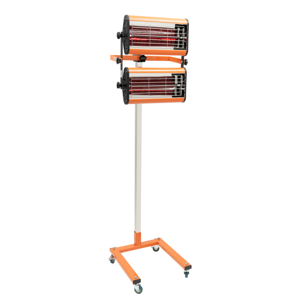 CNCEST 2 x 1000W emisores IR Secador de pintura IR Calentador infrarrojo