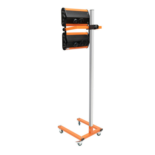 CNCEST 2 x 1000W emisores IR Secador de pintura IR Calentador infrarrojo